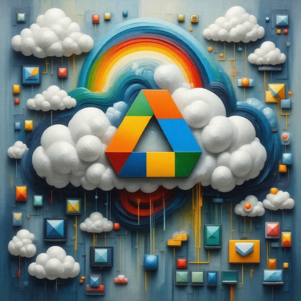 Click to view larger image AI-created image of Google Drive