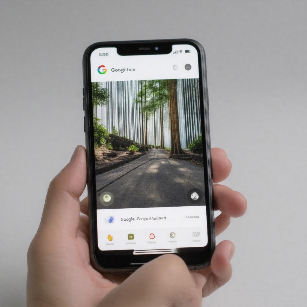 Click to view larger image AI-created image of Google Lens
