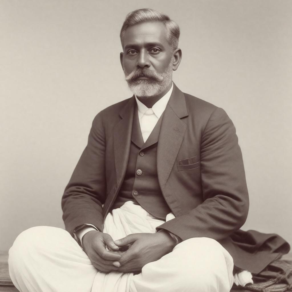 AI-created image of Gopal Krishna Gokhale