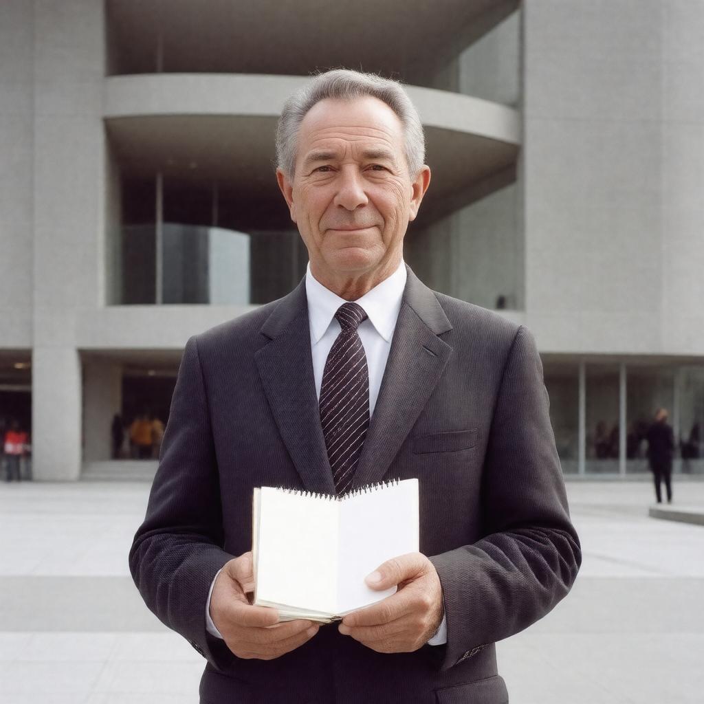 AI-created image of Gordon Bunshaft