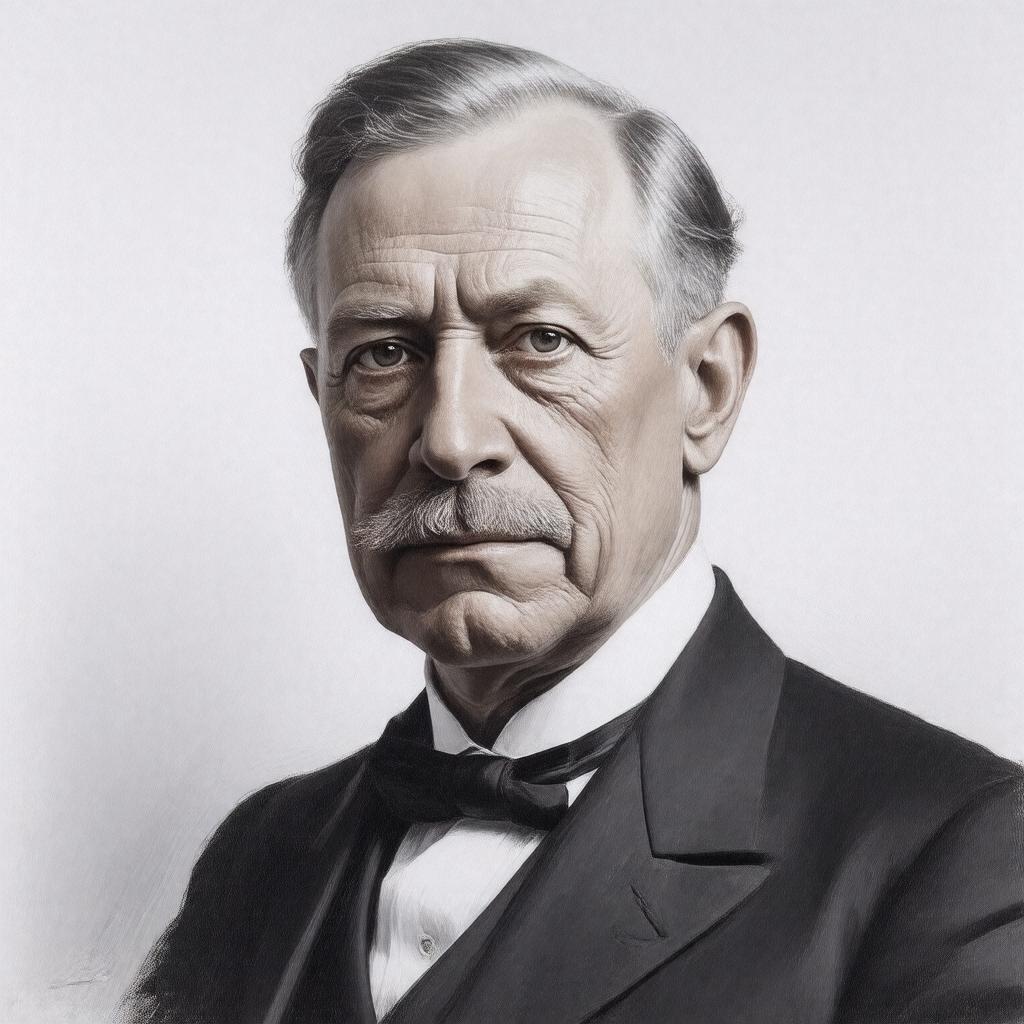 AI-created image of Gordon Dewey