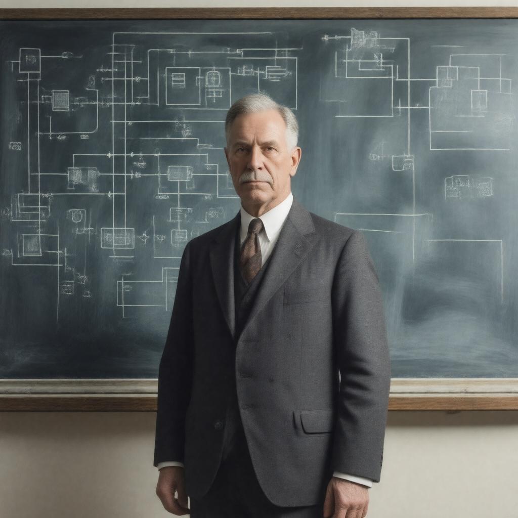 AI-created image of Gordon S. Brown