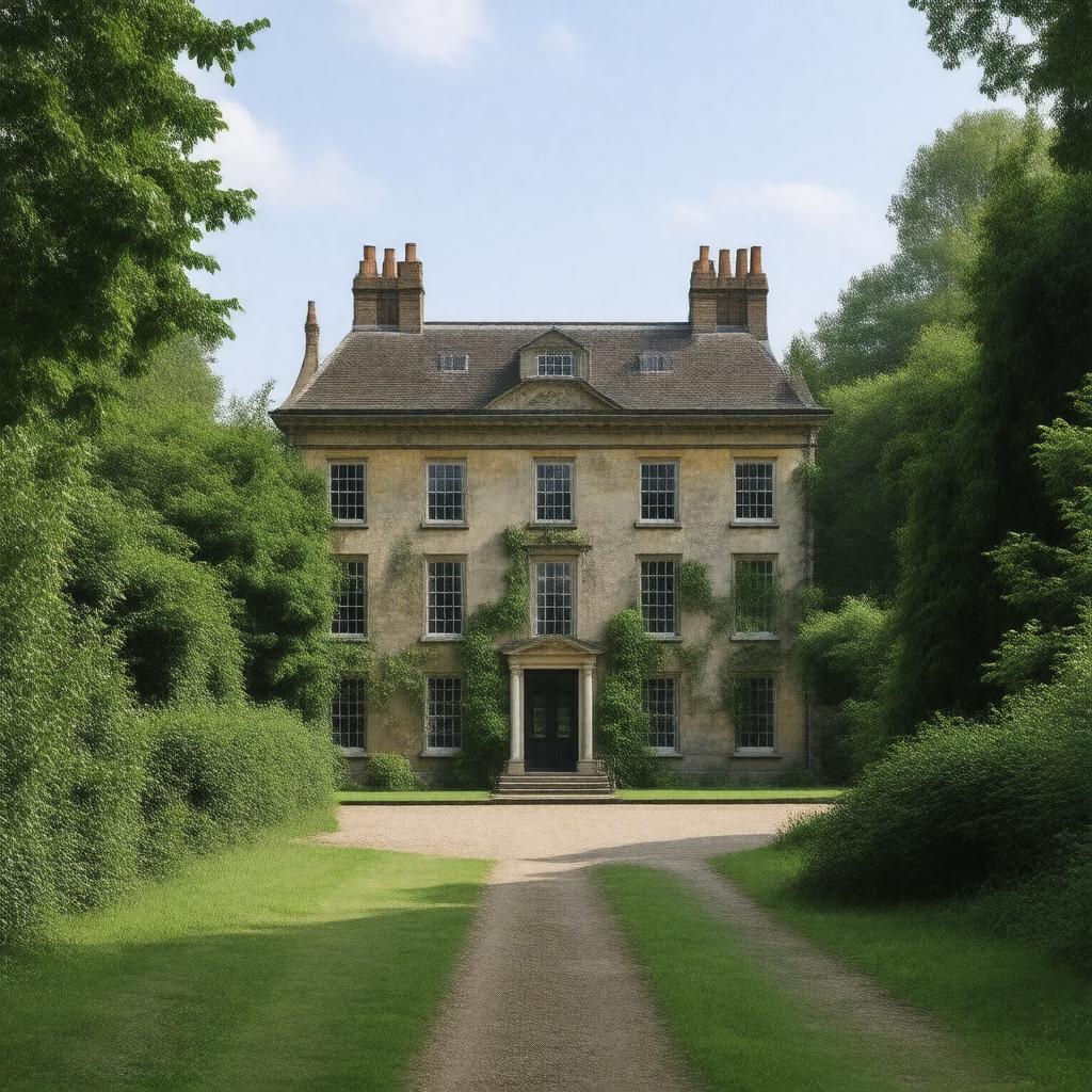 AI-created image of Gorhambury, Hertfordshire