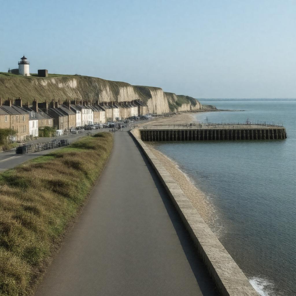 AI-created image of Gorleston-on-Sea