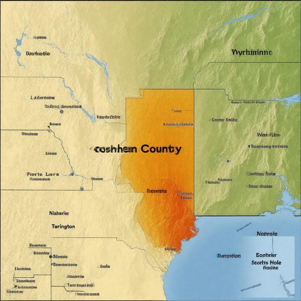 AI-created image of Goshen County