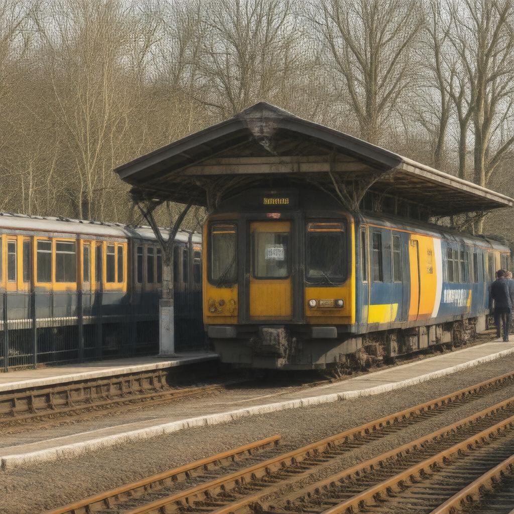 AI-created image of Gospel Oak Depot