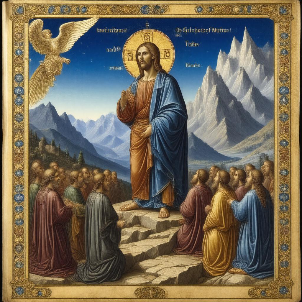 AI-created image of Gospel of Matthew