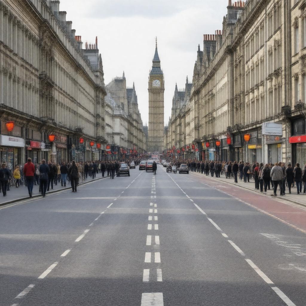 AI-created image of Goswell Road