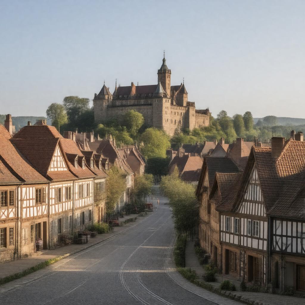 AI-created image of Gotha, Germany