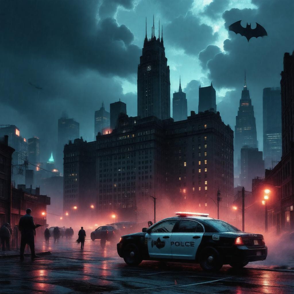 AI-created image of Gotham (TV series)