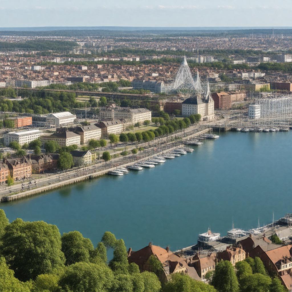 AI-created image of Gothenburg