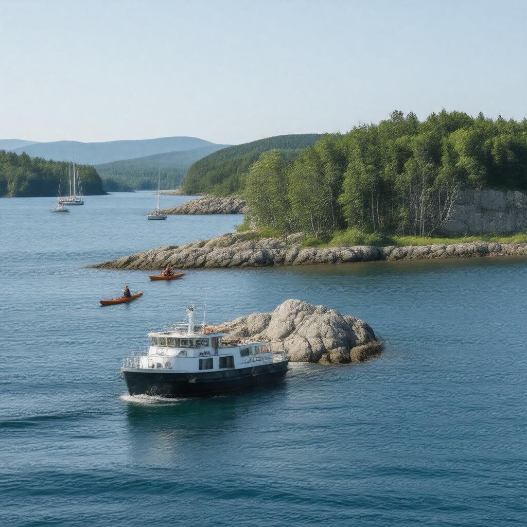 AI-created image of Gothenburg Archipelago