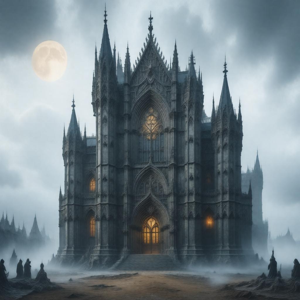 AI-created image of Gothic Revival