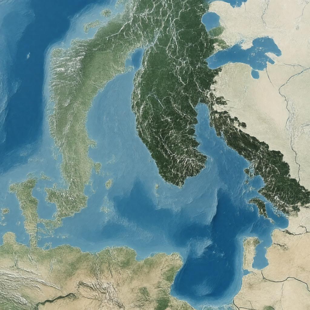 AI-created image of Gotland Basin