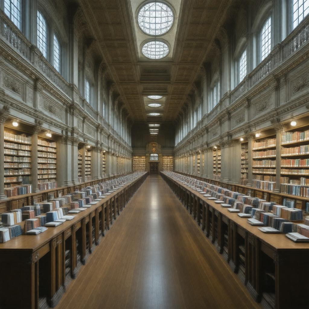 Click to view larger image AI-created image of Gottesman Libraries