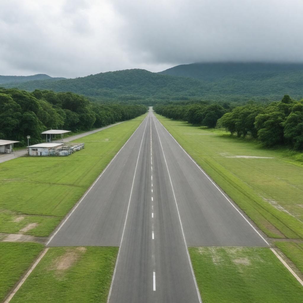 AI-created image of Governador Valadares Airport