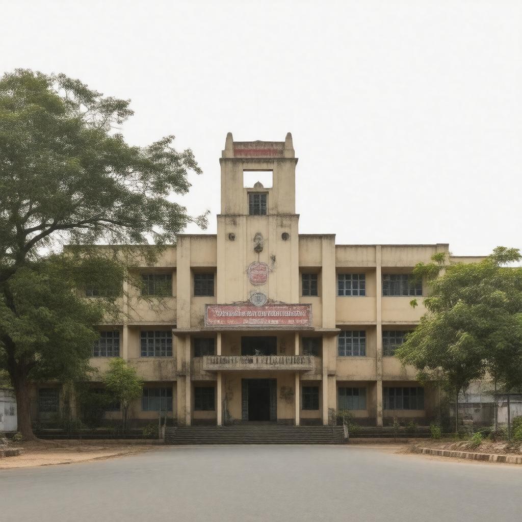 AI-created image of Government Hospital, Rameswaram