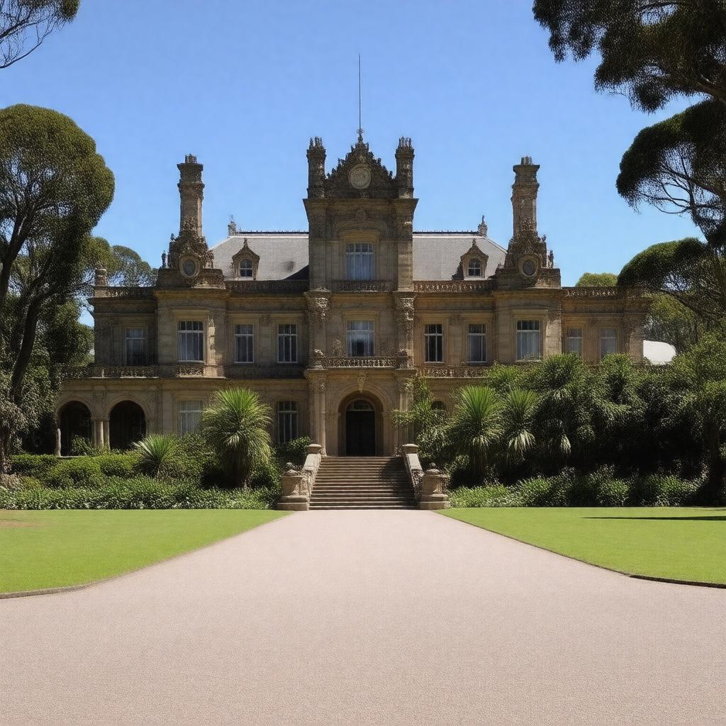 AI-created image of Government House, Sydney
