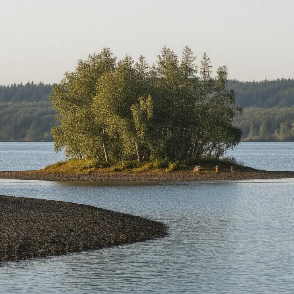 AI-created image of Government Island