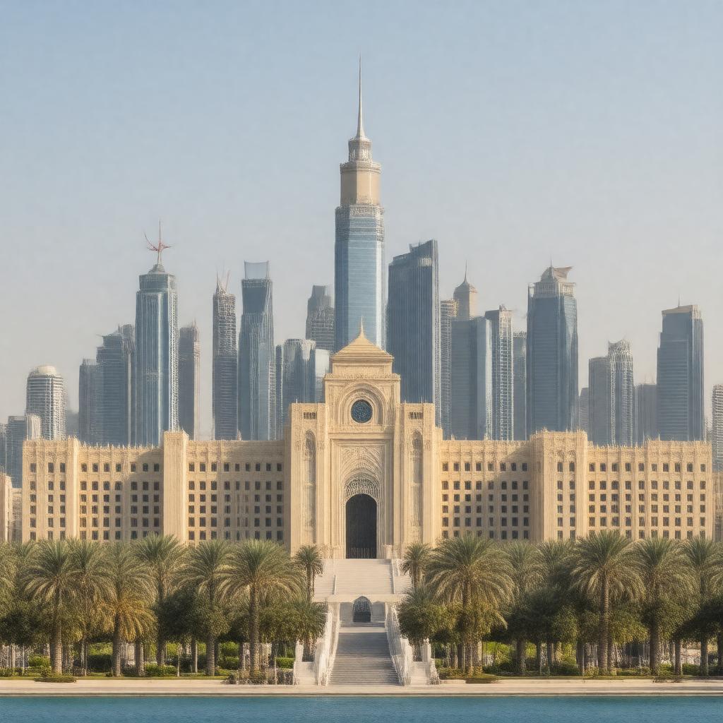 AI-created image of Government of Dubai