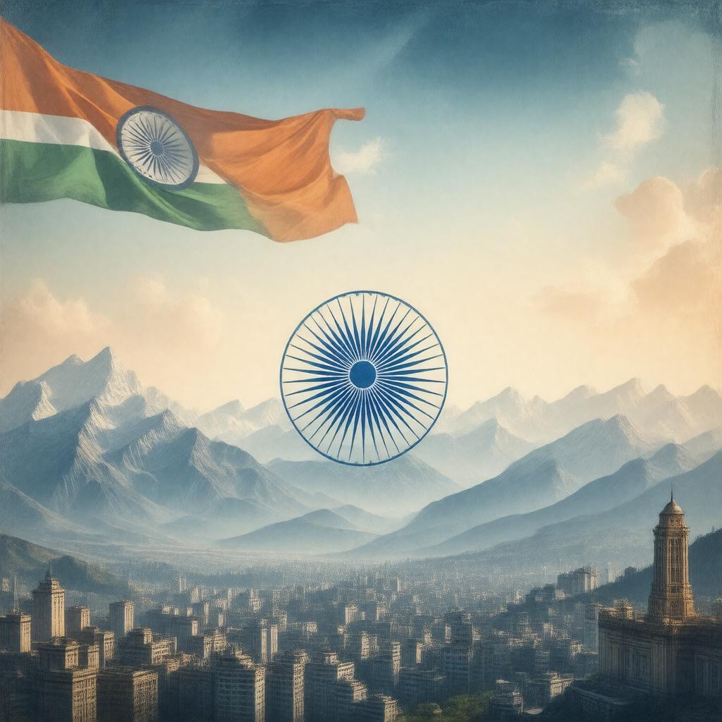 AI-created image of Government of India
