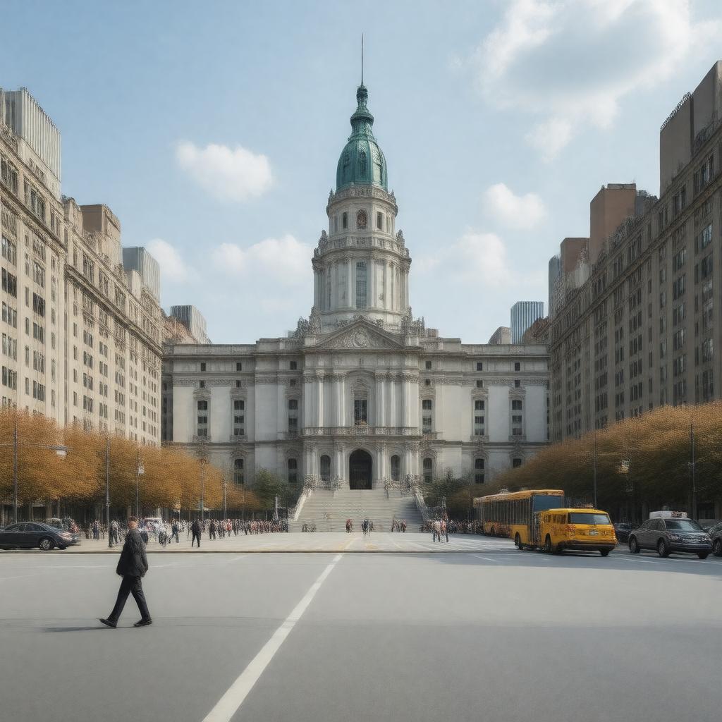 AI-created image of Government of New York City