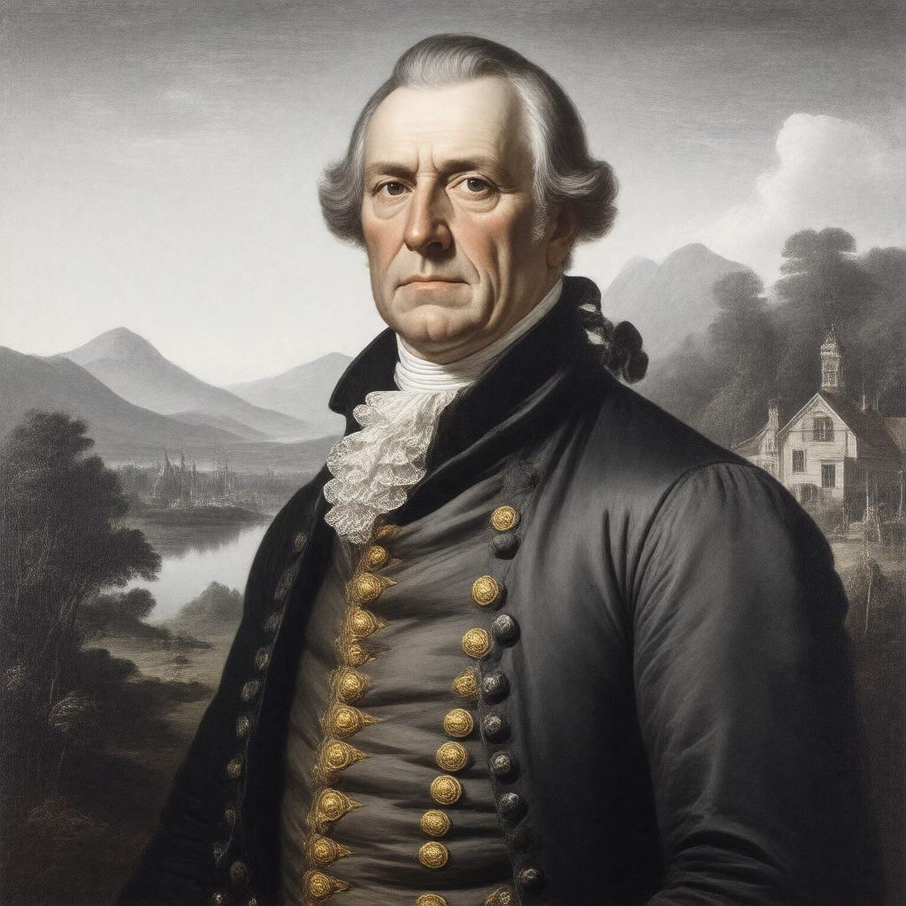 AI-created image of Governor Benning Wentworth