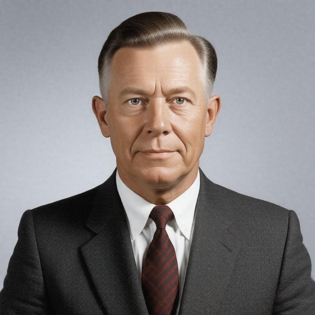 AI-created image of Governor of Delaware, 1960