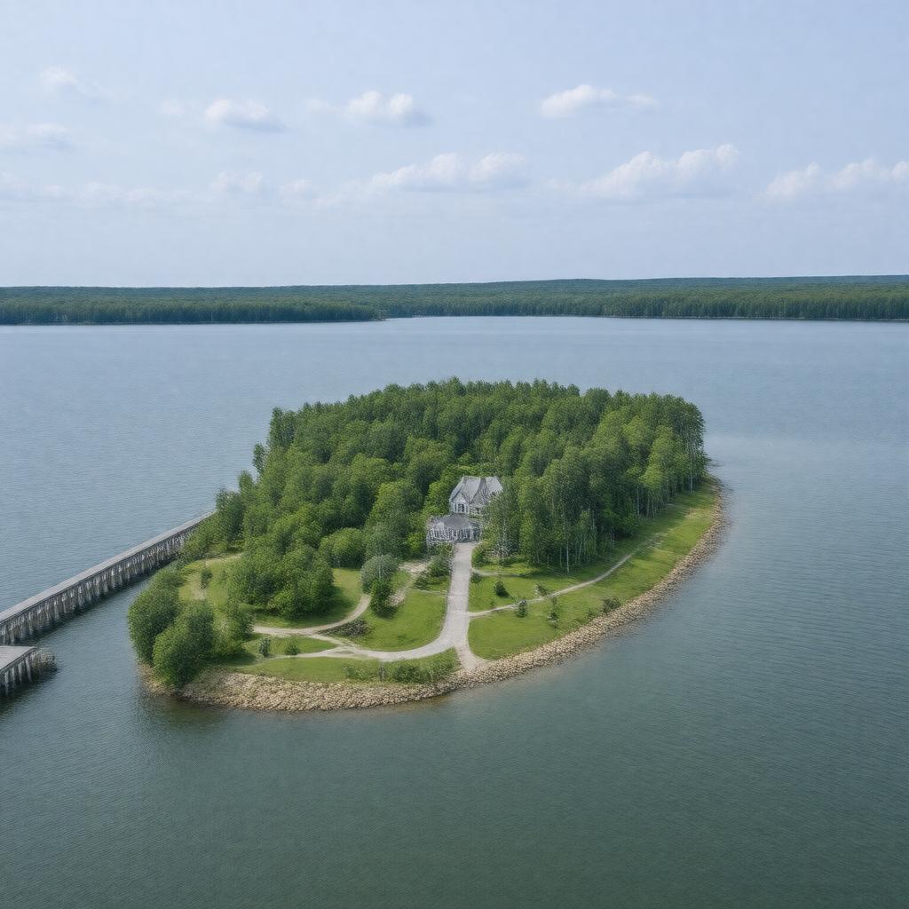 Click to view larger image AI-created image of Governor's Island