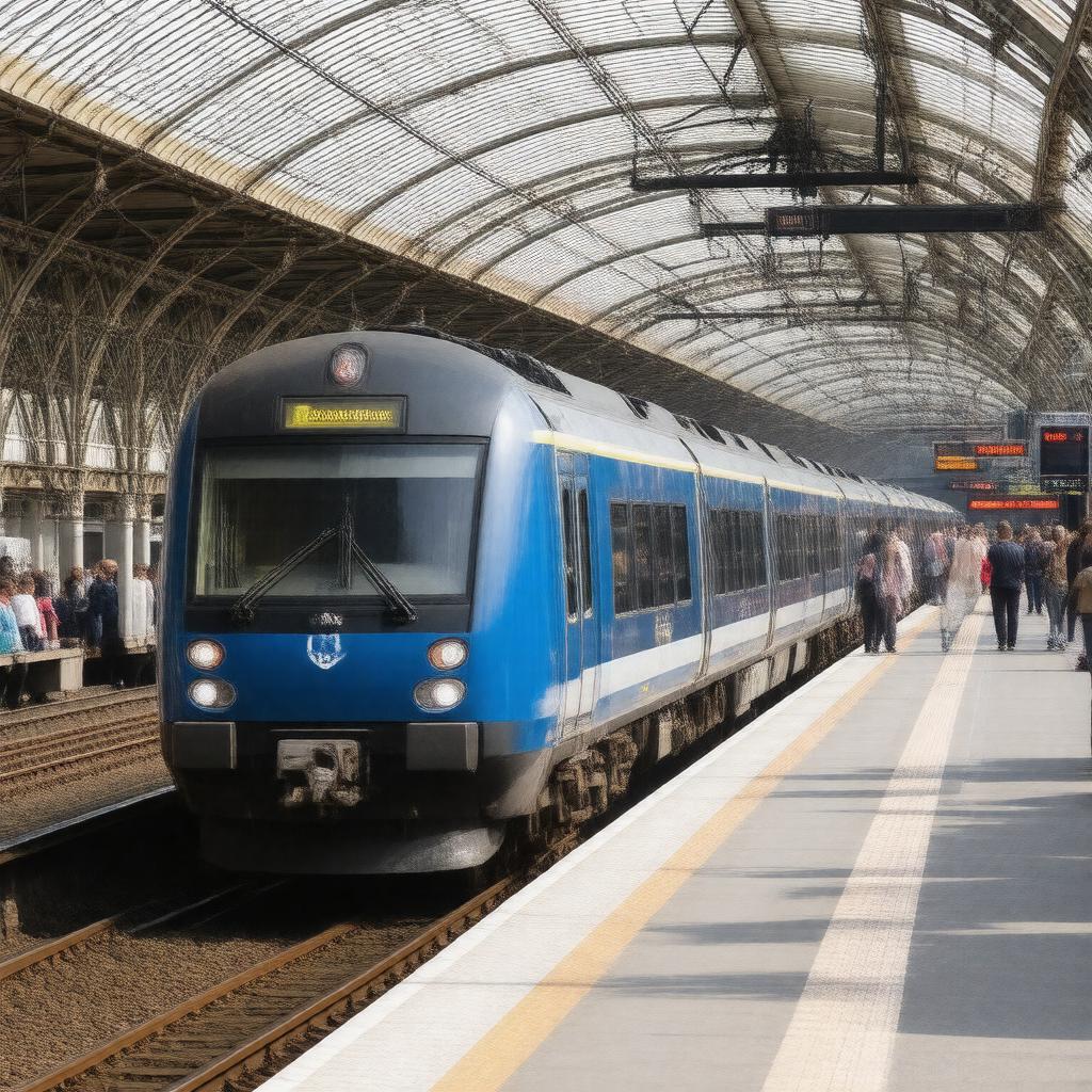 AI-created image of Govia Thameslink Railway