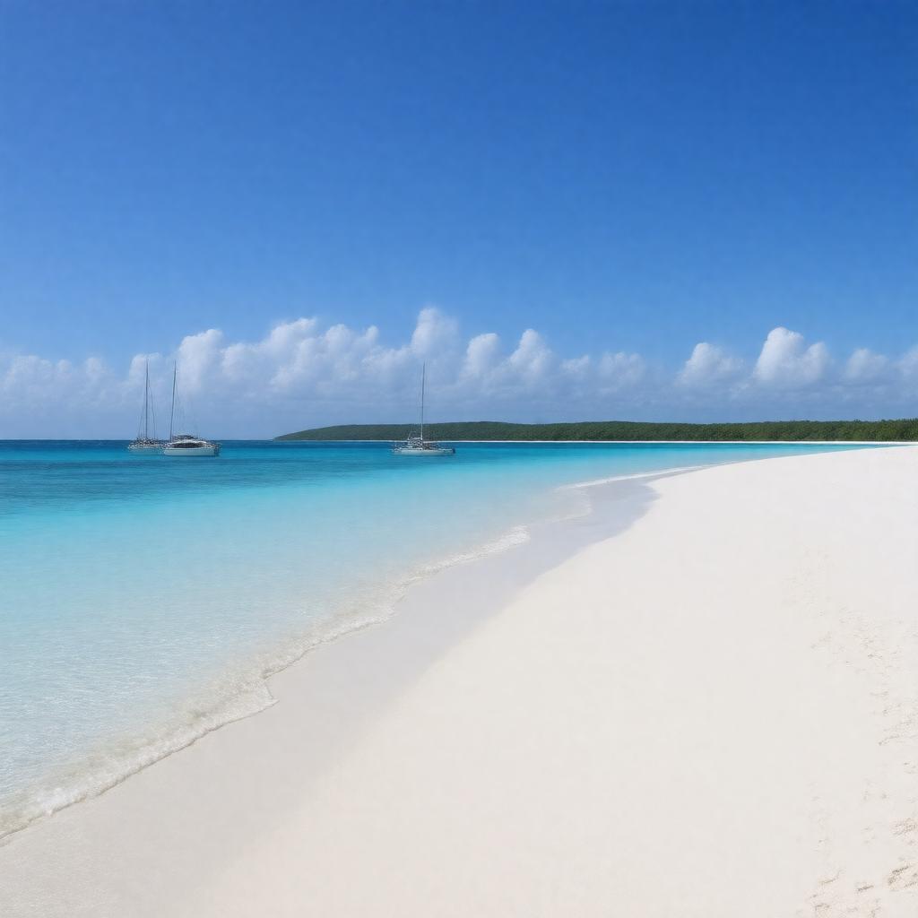 AI-created image of Grace Bay