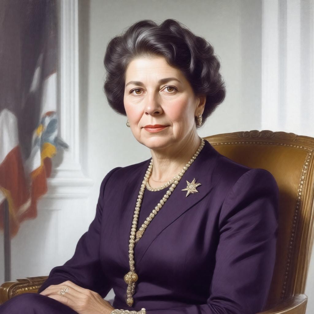 AI-created image of Grace Coolidge