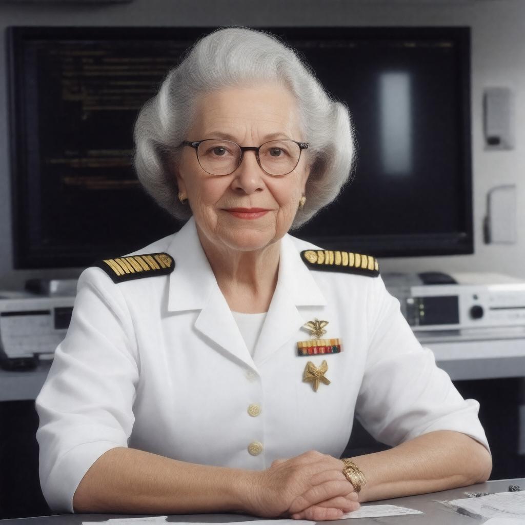 AI-created image of Grace Hopper