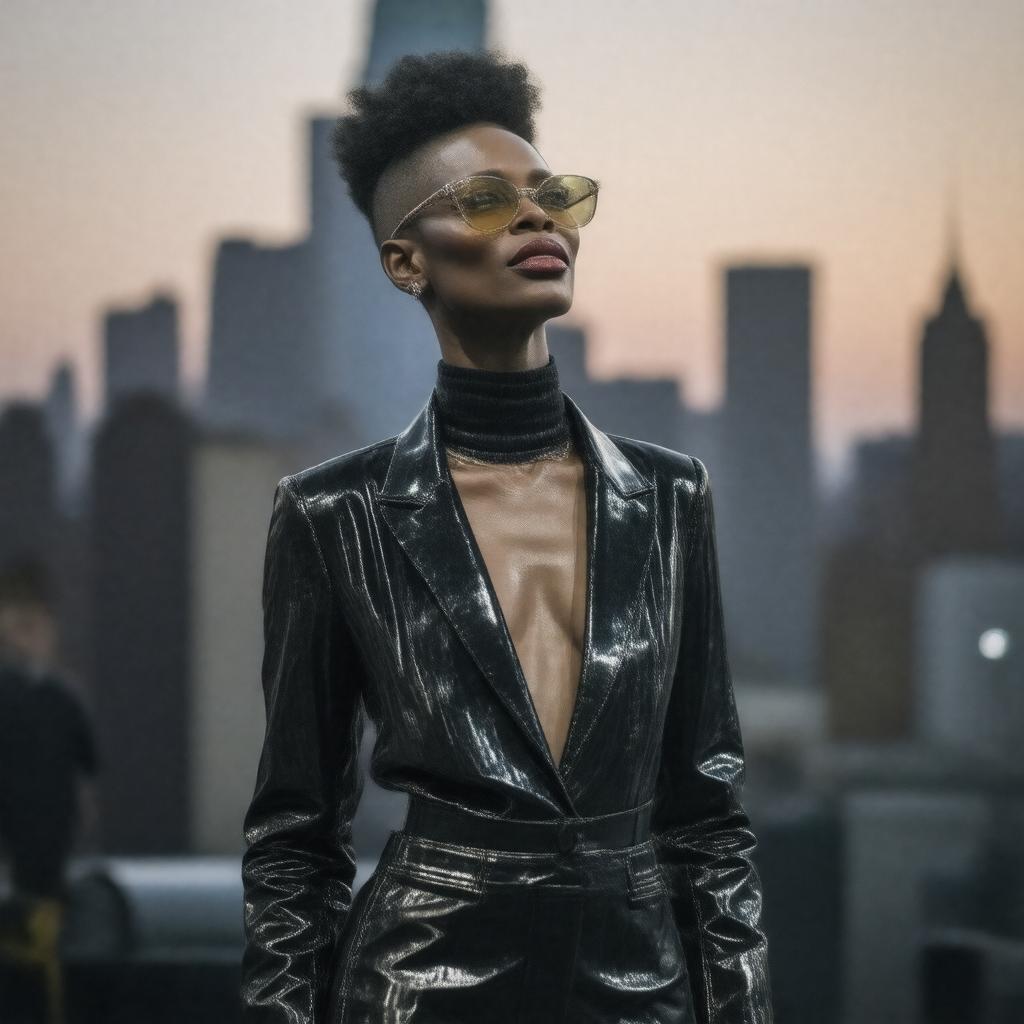 AI-created image of Grace Jones