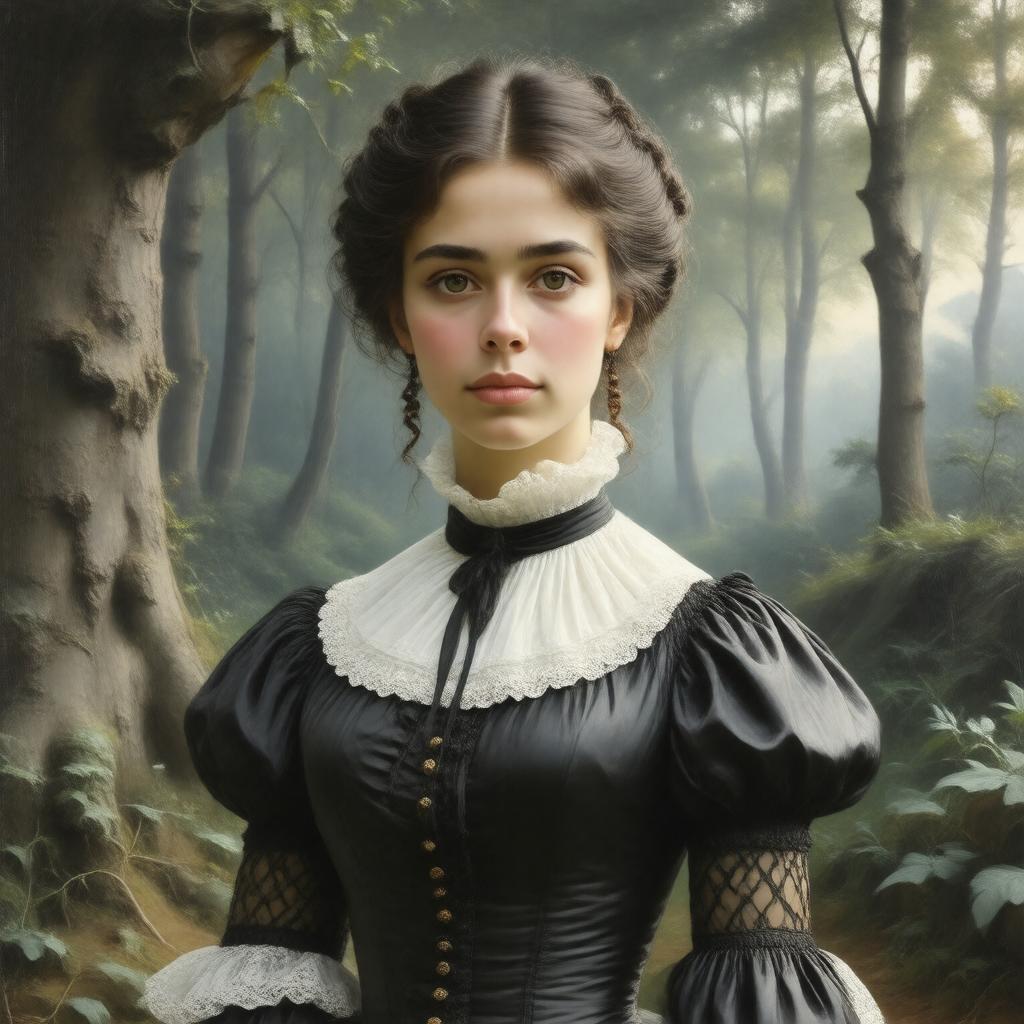 AI-created image of Grace Melbury