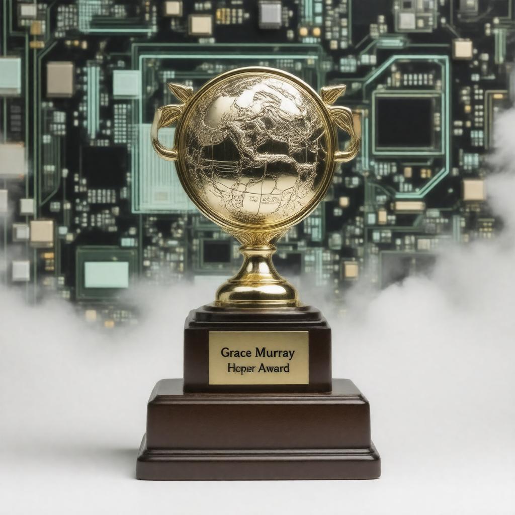 Click to view larger image AI-created image of Grace Murray Hopper Award