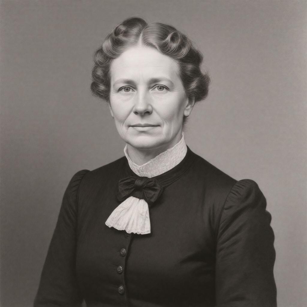 AI-created image of Grace Thayer Richards