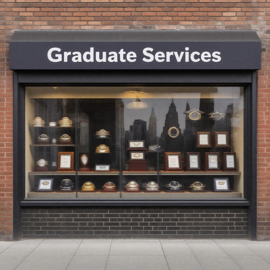 Click to view larger image AI-created image of Graduate Services