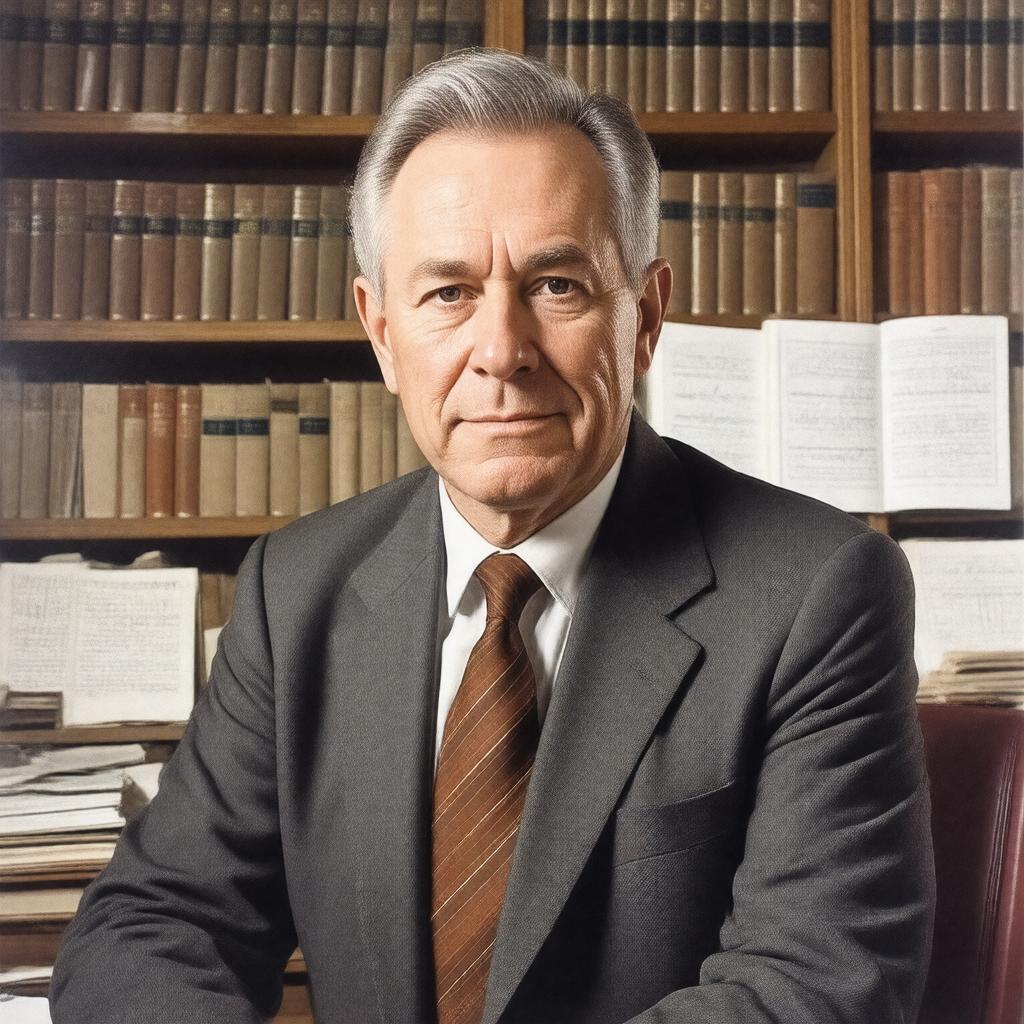 AI-created image of Graeme Segal