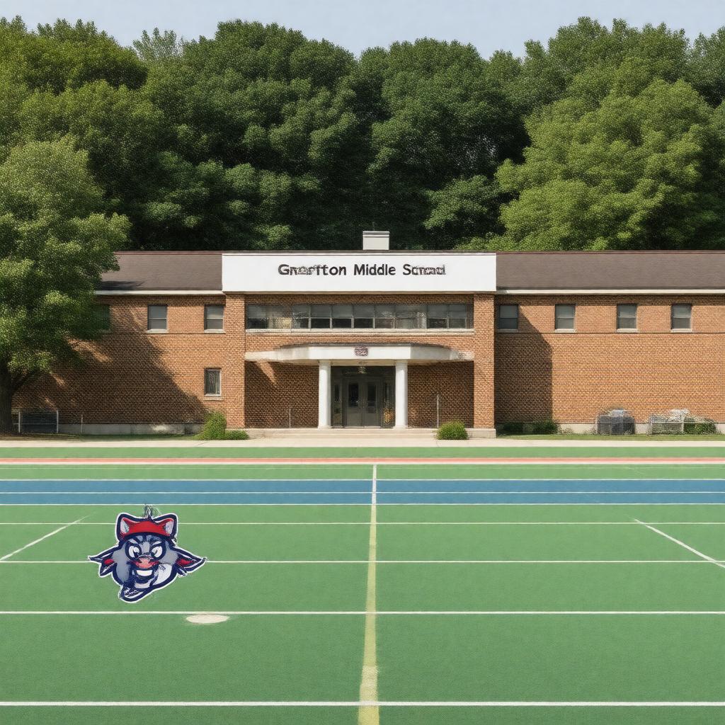AI-created image of Grafton Middle School
