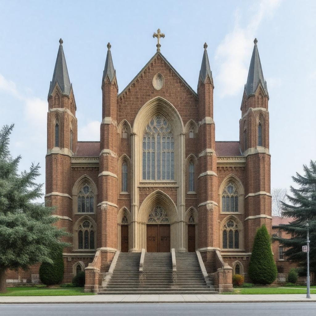 Click to view larger image AI-created image of Graham Chapel