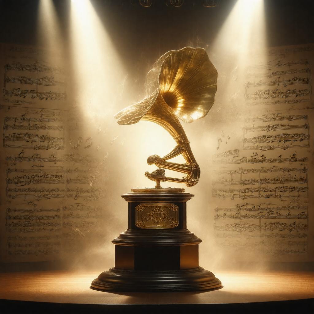 AI-created image of Grammy