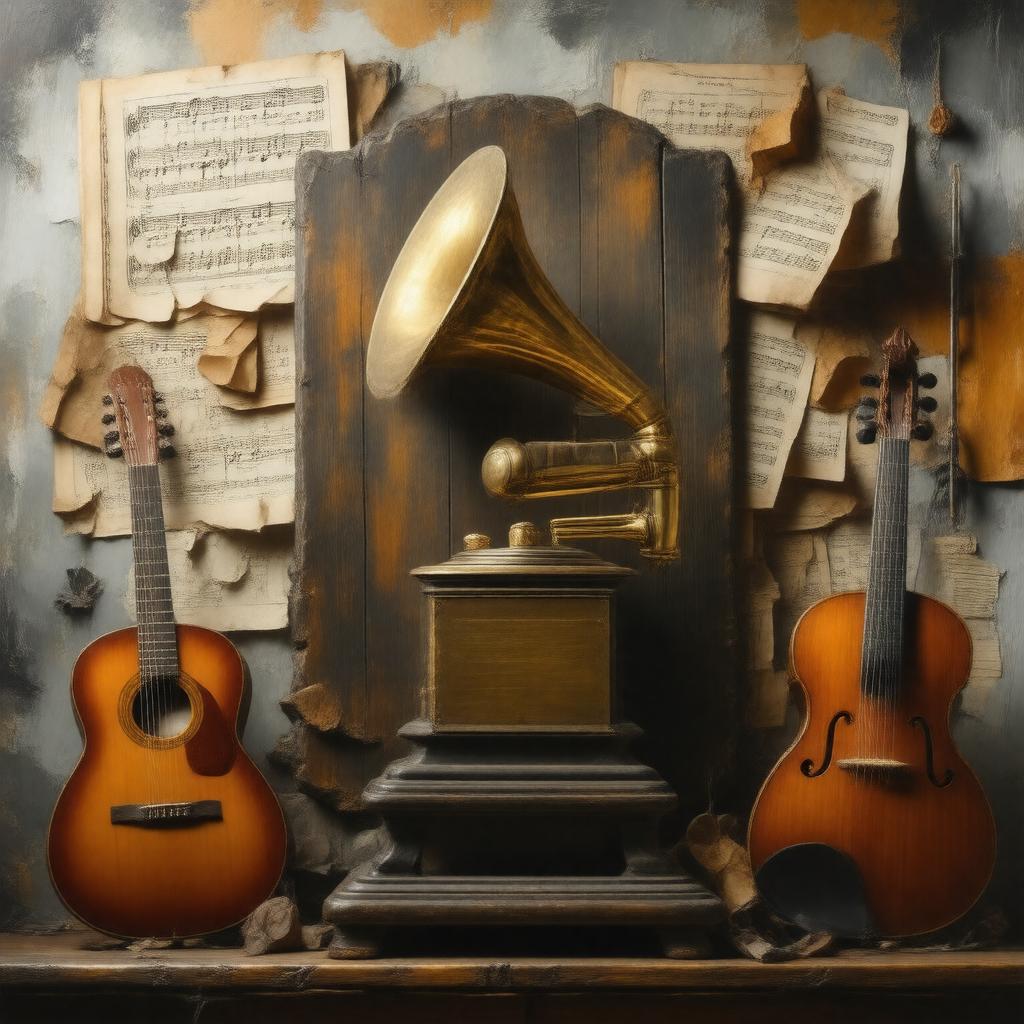 AI-created image of Grammy Award for Best Americana Album