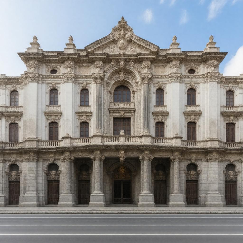 AI-created image of Gran Teatro de La Habana