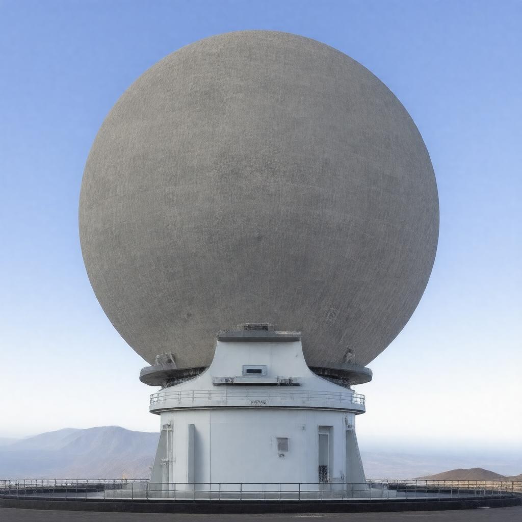 AI-created image of Gran Telescopio Canarias