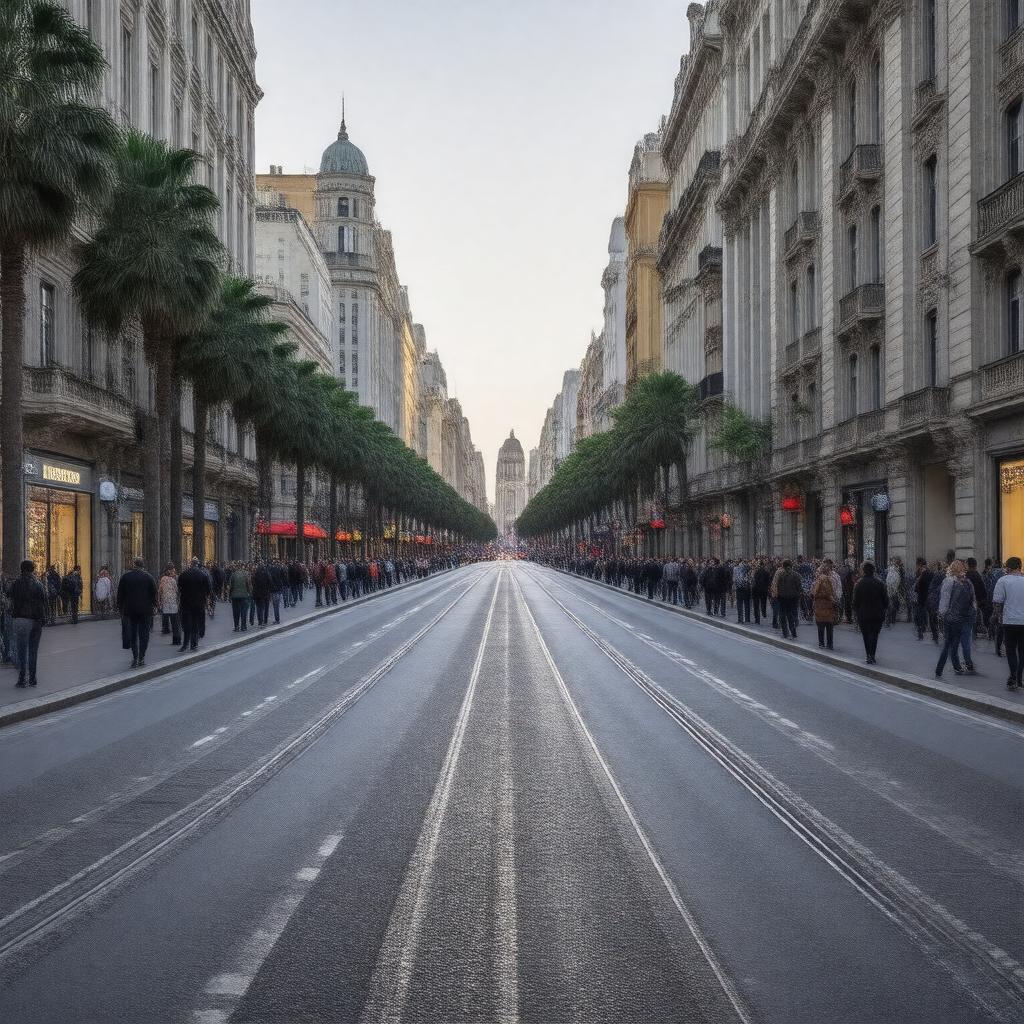 AI-created image of Gran Vía