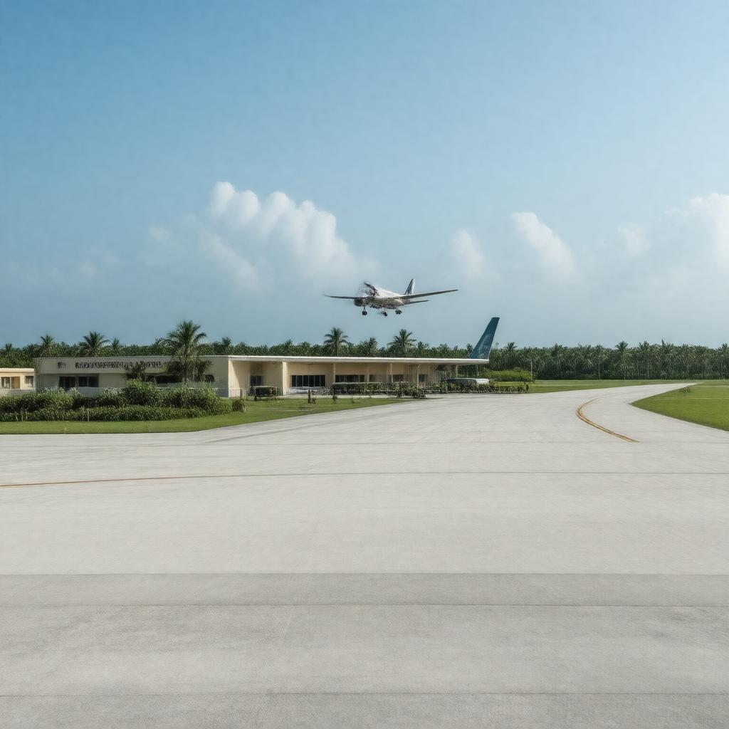 AI-created image of Grand Bahama International Airport