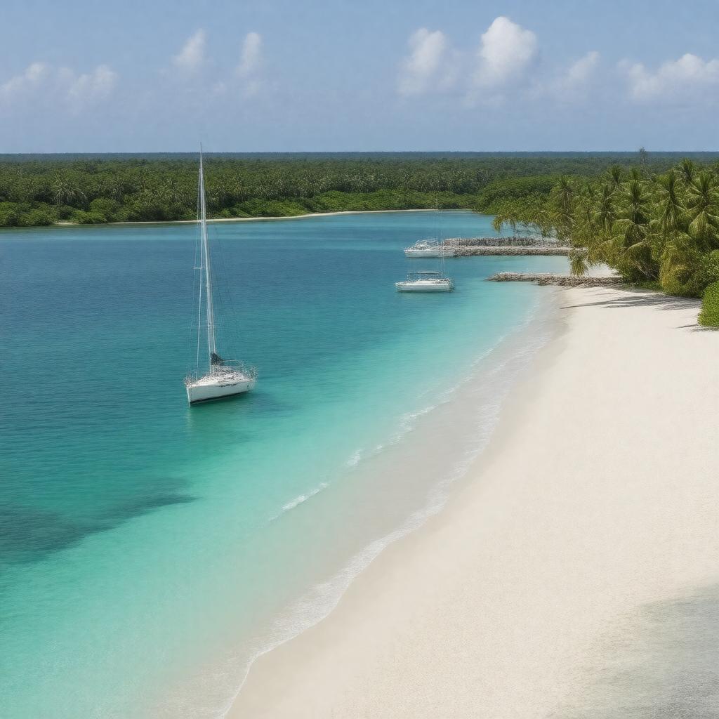 AI-created image of Grand Bahama Island