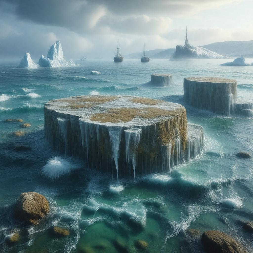 AI-created image of Grand Banks of Newfoundland