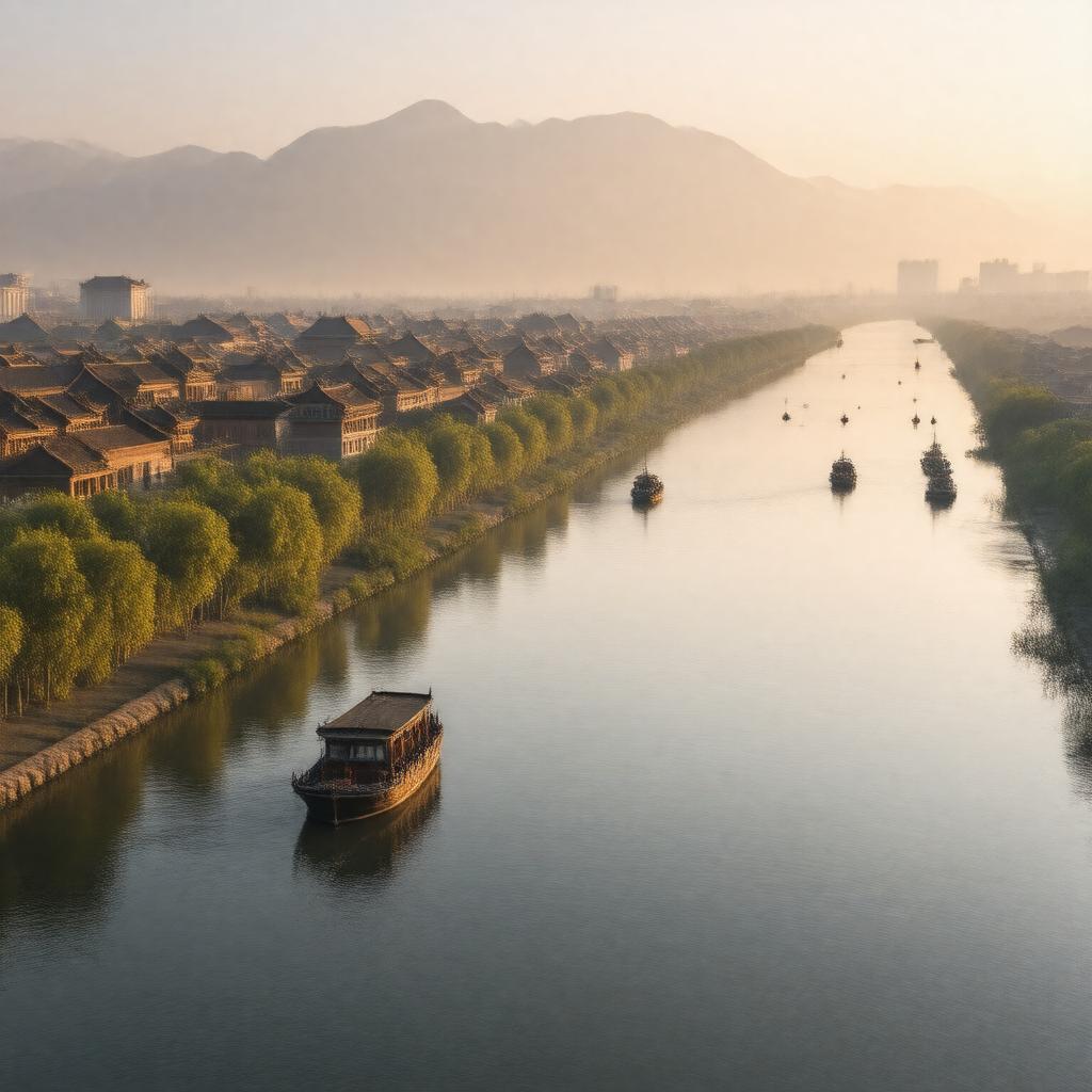 Click to view larger image AI-created image of Grand Canal